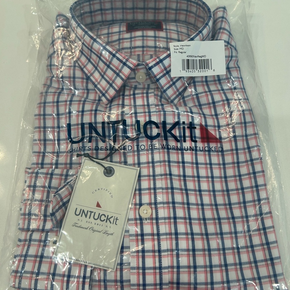 NWT Untuck It Regular Fit